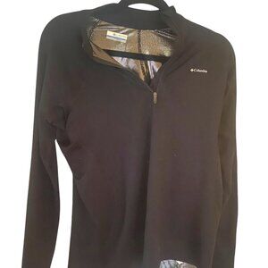 Women's Black Columbia Workout Jacket - XL
